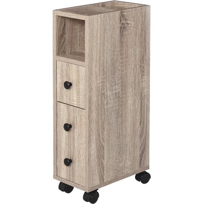 OEM Support Papier Toilette - Porte-papier Toilette - Armoire Pour Toilette - 3 Niveaux + Sortie Papier Panneaux Aspect Chêne Clair - Publicité OEM Support Papier Toilette - Porte-papier Toilette - Armoire Pour Toilette - 3 Niveaux + Sortie Papier Panneaux Aspect Chêne Clair - Publicité