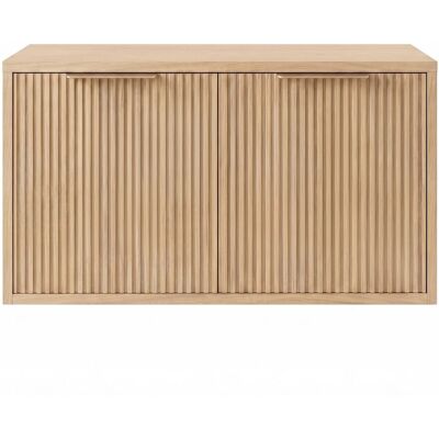 Meuble De Salle De Bain Sous Le Lavabo Rea Core 80cm Beige - Publicité Meuble De Salle De Bain Sous Le Lavabo Rea Core 80cm Beige - Publicité