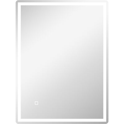 ACKERMAN Miroir Éclairé Variateur, Miroir De Salle De Bain 80x60cm Avec Fonction Mémoire Et Surface Anti-buée Pour Salle De Bain Moderne - Publicité ACKERMAN Miroir Éclairé Variateur, Miroir De Salle De Bain 80x60cm Avec Fonction Mémoire Et Surface Anti-buée Pour Salle De Bain Moderne - Publicité