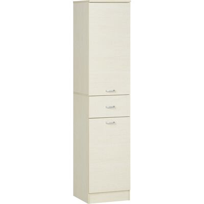 ARRIGONI Meuble Colonne De Salle De Bain En Bois Avec Tiroir Et Etageres Reglables 34x34x150 Cm - Publicité ARRIGONI Meuble Colonne De Salle De Bain En Bois Avec Tiroir Et Etageres Reglables 34x34x150 Cm - Publicité