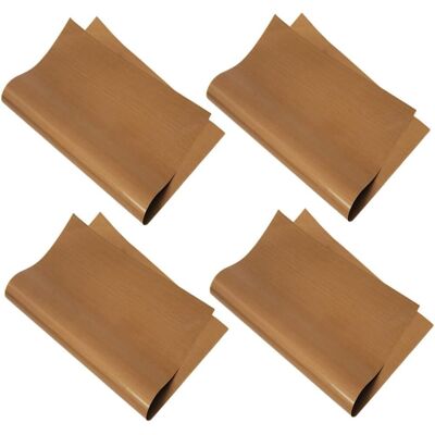 GRASSLIN 4 Feuilles Tapis De Cuisson Réutilisable Ptfe Haute Température Antiadhésives Pour Pâtisserie Protection Four Et Plaque De Cuisson Résistant Et Facile À Nettoyer'-'- - Publicité GRASSLIN 4 Feuilles Tapis De Cuisson Réutilisable Ptfe Haute Température Antiadhésives Pour Pâtisserie Protection Four Et Plaque De Cuisson Résistant Et Facile À Nettoyer'-'- - Publicité