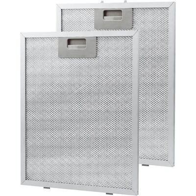 OEM Filtre À Graisse Métallique Pour Hotte De Cuisine/ventilation De Ventilateur D'Extraction Argent 320 X 260 Mm (pack De 2) - Publicité OEM Filtre À Graisse Métallique Pour Hotte De Cuisine/ventilation De Ventilateur D'Extraction Argent 320 X 260 Mm (pack De 2) - Publicité
