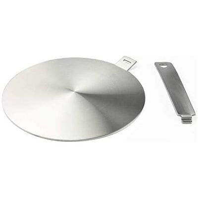 Vision Adaptateur À Induction, Disque Convertisseur Pour Plaque De Cuisson À Induction, Plaque De Diffusion De Chaleur Avec Poignée Et Base Séparables 20 Cm - Publicité Vision Adaptateur À Induction, Disque Convertisseur Pour Plaque De Cuisson À Induction, Plaque De Diffusion De Chaleur Avec Poignée Et Base Séparables 20 Cm - Publicité