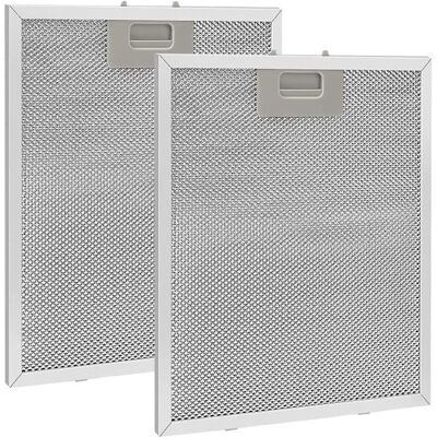 OEM 2 Pièces Filtre À Graisse Métallique Pour Hotte Aspirante 320x260mm,filtre En Maille Accessoire Hotte Aspirante Pour Hottes De Cuisine - Argent-crezuo - Publicité OEM 2 Pièces Filtre À Graisse Métallique Pour Hotte Aspirante 320x260mm,filtre En Maille Accessoire Hotte Aspirante Pour Hottes De Cuisine - Argent-crezuo - Publicité