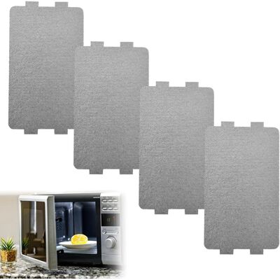 GRASSLIN 4 Plaques Mica, Découpable, Résistant Chaleur, Pour Réparation Four Micro Ondes - Publicité GRASSLIN 4 Plaques Mica, Découpable, Résistant Chaleur, Pour Réparation Four Micro Ondes - Publicité