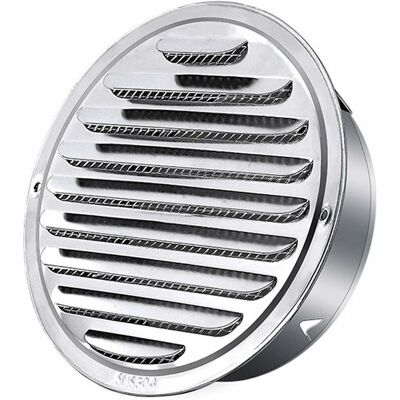 URSUS 120mm Grille De Ventilation En Acier Inoxydable Grille D'Aération Ronde Grille Murale/plafond Bouche De Sortie Ventilation Hotte Murale Avec Filet Anti-insectes Pour Cuisine Meubles Bouche - Publicité URSUS 120mm Grille De Ventilation En Acier Inoxydable Grille D'Aération Ronde Grille Murale/plafond Bouche De Sortie Ventilation Hotte Murale Avec Filet Anti-insectes Pour Cuisine Meubles Bouche - Publicité