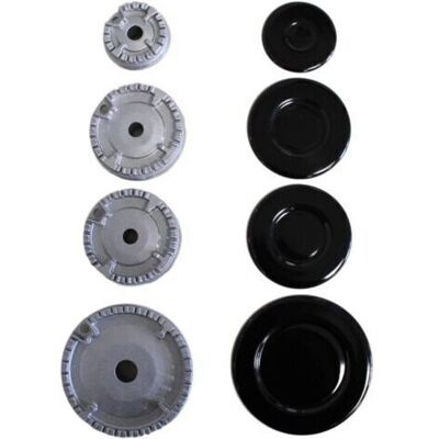 SANS MARQUE Brûleur À Gaz Et Couvercle Pour Cuisinière À Gaz, Type À Douille Interne Longue, Kit Tapis + Cercle + Brûleur Pour Cuisinières À Gaz - Publicité SANS MARQUE Brûleur À Gaz Et Couvercle Pour Cuisinière À Gaz, Type À Douille Interne Longue, Kit Tapis + Cercle + Brûleur Pour Cuisinières À Gaz - Publicité