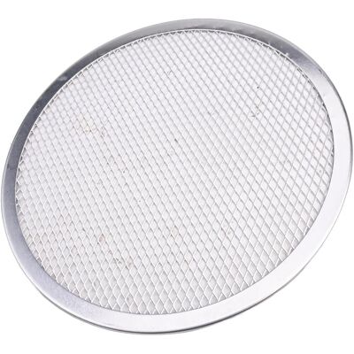 GRASSLIN 1 Grille Cuisson Pizza, Maille Aluminium Épais, Finition Anodisée, Pour Four Domestique Et Boulangerie - Publicité GRASSLIN 1 Grille Cuisson Pizza, Maille Aluminium Épais, Finition Anodisée, Pour Four Domestique Et Boulangerie - Publicité