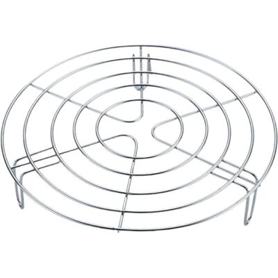 GRASSLIN 1 Grille Vapeur,acier Inoxydable 304,base Triangulaire,circulaire,pour Four,autocuiseur,friteuse À Air - Publicité GRASSLIN 1 Grille Vapeur,acier Inoxydable 304,base Triangulaire,circulaire,pour Four,autocuiseur,friteuse À Air - Publicité