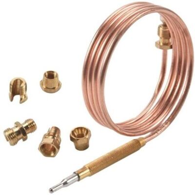 OEM Thermocouple Universel Pour Cuisinière À Gaz Avec 5 Pièces Séries Écrous Adaptateur De Remplacement Brûleur Chauffage - Publicité OEM Thermocouple Universel Pour Cuisinière À Gaz Avec 5 Pièces Séries Écrous Adaptateur De Remplacement Brûleur Chauffage - Publicité