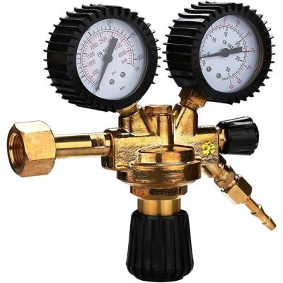 Melissa Régulateur De Pression, Détendeur De Bouteille De Gaz Co2, Pour Bouteilles Réutilisables Mig/mag Wig Tig, Régulateur De Pression Gaz Pour Poste À Souder Argon/co² - Gaz De Protection - Publicité Melissa Régulateur De Pression, Détendeur De Bouteille De Gaz Co2, Pour Bouteilles Réutilisables Mig/mag Wig Tig, Régulateur De Pression Gaz Pour Poste À Souder Argon/co² - Gaz De Protection - Publicité