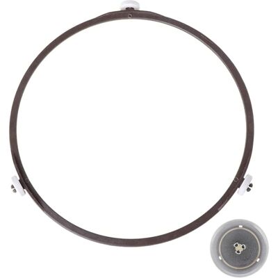 Melissa Support Plateau Tournant Universel De 22cm,anneau Rotatif Micro-ondes De Plateau Tournant Pour Universel Support En Verre 22cm Diamètre (brun) - Publicité Melissa Support Plateau Tournant Universel De 22cm,anneau Rotatif Micro-ondes De Plateau Tournant Pour Universel Support En Verre 22cm Diamètre (brun) - Publicité