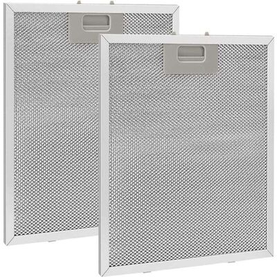 OEM 2 Pièces Filtre À Graisse Métallique Pour Hotte Aspirante 320x260mm,filtre En Maille Accessoire Hotte Aspirante Pour Hottes De Cuisine - Argent-crezuo - Publicité OEM 2 Pièces Filtre À Graisse Métallique Pour Hotte Aspirante 320x260mm,filtre En Maille Accessoire Hotte Aspirante Pour Hottes De Cuisine - Argent-crezuo - Publicité