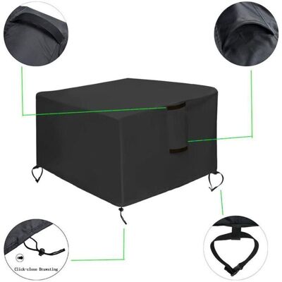 Scotch Housse De Protection Pour Brasero Oxford 420d Housse Pour Foyer Carré D'Extérieur Couverture De Gril Anti-uv Imperméable Housse De Protection (84 X 84 X 44 Cm).. Publicité Scotch Housse De Protection Pour Brasero Oxford 420d Housse Pour Foyer Carré D'Extérieur Couverture De Gril Anti-uv Imperméable Housse De Protection (84 X 84 X 44 Cm).. Publicité