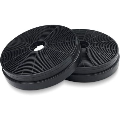 Melissa Houhence – Pack De 2 Filtres À Charbon Actif Pour Hotte Aspirante Ø175 Mm – Épaisseur 35 Mm – Compatible Respekta Miz0031, Klarstein, Pkm Co4 - Publicité Melissa Houhence – Pack De 2 Filtres À Charbon Actif Pour Hotte Aspirante Ø175 Mm – Épaisseur 35 Mm – Compatible Respekta Miz0031, Klarstein, Pkm Co4 - Publicité