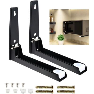 OEM 2 Pièces Support Micro Onde,supports Micro Ondes En Acier Inoxydable,support Mural Étagère Micro Ondes,murale Pour Porte-micro-ondes,universel Support Pour Four À Micro-ondes-dou - Publicité OEM 2 Pièces Support Micro Onde,supports Micro Ondes En Acier Inoxydable,support Mural Étagère Micro Ondes,murale Pour Porte-micro-ondes,universel Support Pour Four À Micro-ondes-dou - Publicité