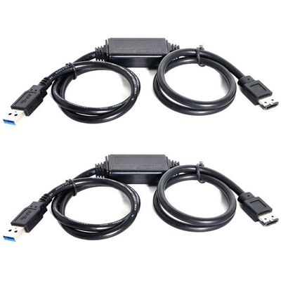 OEM 2x Alimentation Par Adaptateur Secteur Esata 5v Vers Usb 3.0 Cable Convertisseur D'Alimentation Usb3.0 Vers Hdd/ssd/odd Esata 1m - Publicité OEM 2x Alimentation Par Adaptateur Secteur Esata 5v Vers Usb 3.0 Cable Convertisseur D'Alimentation Usb3.0 Vers Hdd/ssd/odd Esata 1m - Publicité