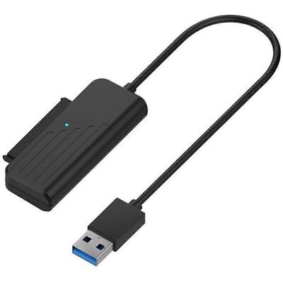 FLAMMKRAFT Convertisseur Usb 3.0 Vers Sata Pour Disque Dur/ssd 2,5 Pouces, Adaptateur Sata Vers Type C, 5 Gbit/s, Câble De 0,2 M. Publicité FLAMMKRAFT Convertisseur Usb 3.0 Vers Sata Pour Disque Dur/ssd 2,5 Pouces, Adaptateur Sata Vers Type C, 5 Gbit/s, Câble De 0,2 M. Publicité