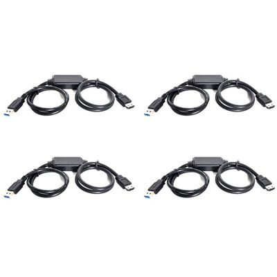OEM 4x Alimentation Par Adaptateur Secteur Esata 5v Vers Usb 3.0 Cable Convertisseur D'Alimentation Usb3.0 Vers Hdd/ssd/odd Esata 1m - Publicité OEM 4x Alimentation Par Adaptateur Secteur Esata 5v Vers Usb 3.0 Cable Convertisseur D'Alimentation Usb3.0 Vers Hdd/ssd/odd Esata 1m - Publicité