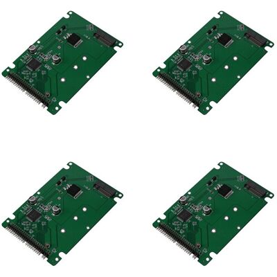 OEM Carte D'Adaptation De Convertisseur De Clés Pour 4 Ssd M.2 Ngff B+m 44 Broches 2,5 Pouces (avec Boîtier) - Publicité OEM Carte D'Adaptation De Convertisseur De Clés Pour 4 Ssd M.2 Ngff B+m 44 Broches 2,5 Pouces (avec Boîtier) - Publicité
