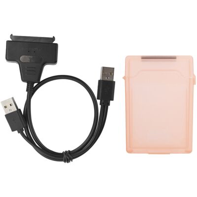 OEM Câble Adaptateur Rouge Pour Disque Dur/ssd Sata 2,5 Pouces, Double Interface, Avec Boîte De Rangement. Publicité OEM Câble Adaptateur Rouge Pour Disque Dur/ssd Sata 2,5 Pouces, Double Interface, Avec Boîte De Rangement. Publicité