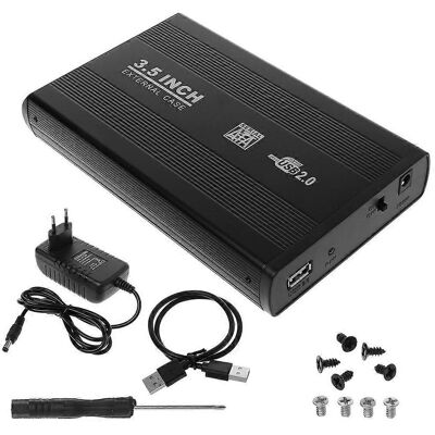 FLAMMKRAFT Disque Dur Externe 3,5" Pour Boîtier, Compatible Usb 2.0 Et Usb 3.0, Stockage Sata - Publicité FLAMMKRAFT Disque Dur Externe 3,5" Pour Boîtier, Compatible Usb 2.0 Et Usb 3.0, Stockage Sata - Publicité