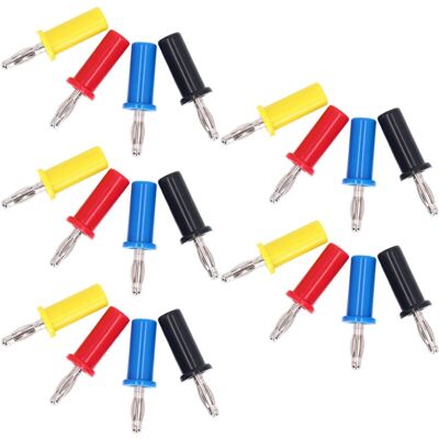 Melissa 5 Ensembles De Connecteurs De Fiche Banane 4 Mm Kit D'Accessoires En Laiton Pour Équipement De Machine J.10013,dubuns - Publicité Melissa 5 Ensembles De Connecteurs De Fiche Banane 4 Mm Kit D'Accessoires En Laiton Pour Équipement De Machine J.10013,dubuns - Publicité