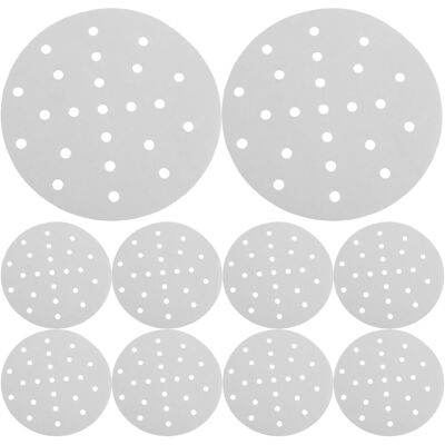 GRASSLIN Aboofan 400 Feuilles Papier Sulfurisé Rondes Perforées 152 Cm Pour Cuiseur Vapeur Et Friteuse À Air Doublure Alimentaire Résistante Haute Température Tapis Cuisson Vapeur Pour Raviolis'-'- - Publicité GRASSLIN Aboofan 400 Feuilles Papier Sulfurisé Rondes Perforées 152 Cm Pour Cuiseur Vapeur Et Friteuse À Air Doublure Alimentaire Résistante Haute Température Tapis Cuisson Vapeur Pour Raviolis'-'- - Publicité