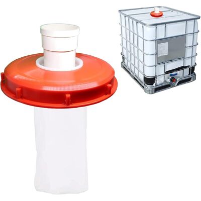 SANS MARQUE Filtre À Couvercle Ibc, Accessoires De Réservoir Ibc Couvercle De Nylon 245mm, Avec Filtre En Nylon Lavable, Pour Réservoir À Eau De Pluie - Publicité SANS MARQUE Filtre À Couvercle Ibc, Accessoires De Réservoir Ibc Couvercle De Nylon 245mm, Avec Filtre En Nylon Lavable, Pour Réservoir À Eau De Pluie - Publicité
