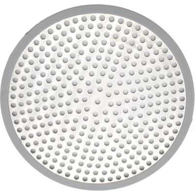 GRASSLIN 1 Grille De Drain, Acier Inoxydable, Silicone, 12cm, Rond, Pour Salle De Bain, Cuisine - Publicité GRASSLIN 1 Grille De Drain, Acier Inoxydable, Silicone, 12cm, Rond, Pour Salle De Bain, Cuisine - Publicité