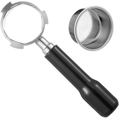 SANS MARQUE Porte-filtre Sans Fond De 51mm Compatible Avec Les Machines À Expresso Delonghi Avec Panier De Filtre 1tasse Espresso Machine - Publicité SANS MARQUE Porte-filtre Sans Fond De 51mm Compatible Avec Les Machines À Expresso Delonghi Avec Panier De Filtre 1tasse Espresso Machine - Publicité