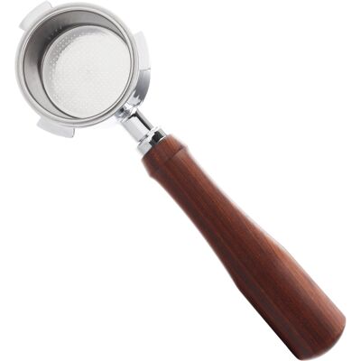 OEM Porte-filtre Sans Fond De 51 Mm Avec Panier À 3 Oreilles En Acier Inoxydable Et Poignée En Bois Massif. Pièce De Rechange Compatible Avec La Machine Delonghi Ec685/ec680. Publicité OEM Porte-filtre Sans Fond De 51 Mm Avec Panier À 3 Oreilles En Acier Inoxydable Et Poignée En Bois Massif. Pièce De Rechange Compatible Avec La Machine Delonghi Ec685/ec680. Publicité