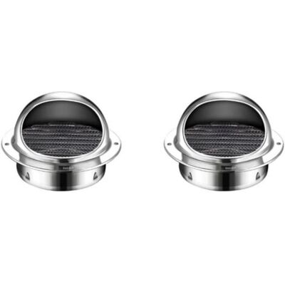 SANS MARQUE 2 Ensemble De Extracteur Externe Universel À Nez De Taureau Rond, Grille De Ventilation En Acier Inoxydable, Durable Et Robuste, Résistante Aux Intempéries, 100mm, 100mm 2ensemble - Publicité SANS MARQUE 2 Ensemble De Extracteur Externe Universel À Nez De Taureau Rond, Grille De Ventilation En Acier Inoxydable, Durable Et Robuste, Résistante Aux Intempéries, 100mm, 100mm 2ensemble - Publicité