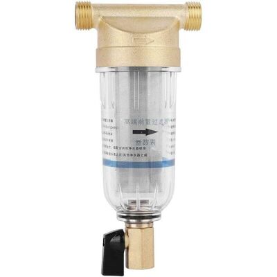 BRINSEA Filtre Réutilisable De Filtre À Eau De Sédimentation De Filtre À Eau De Purificateur D'Eau Filtre De Sédiment De Préfiltre D'Eau Pour Le À Sédiments De Tuyau D'Eau De Puits(3/4" ) - Publicité BRINSEA Filtre Réutilisable De Filtre À Eau De Sédimentation De Filtre À Eau De Purificateur D'Eau Filtre De Sédiment De Préfiltre D'Eau Pour Le À Sédiments De Tuyau D'Eau De Puits(3/4" ) - Publicité