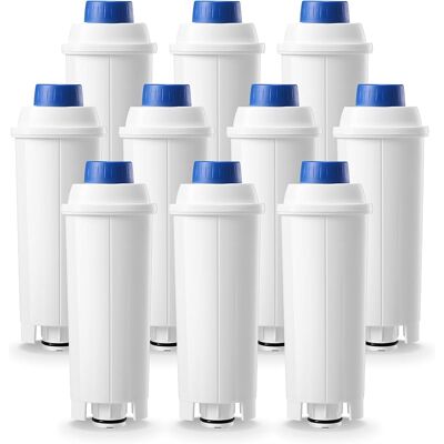 SANS MARQUE Filtre À Eau De Rechange Pour Machines À Café Delonghi Dlsc002, Compatible Avec Delonghi Dinamica, Magnifica S, Eletta Explorer, Etam Autentica Epam Et Ecam Series (10) - Publicité SANS MARQUE Filtre À Eau De Rechange Pour Machines À Café Delonghi Dlsc002, Compatible Avec Delonghi Dinamica, Magnifica S, Eletta Explorer, Etam Autentica Epam Et Ecam Series (10) - Publicité