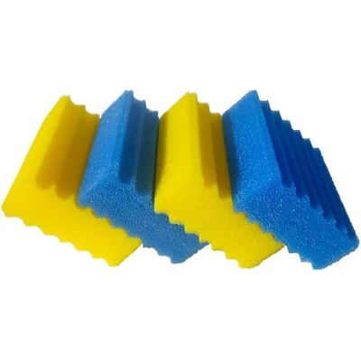 SANS MARQUE Cbf-350 / Mbf-350 Mousse Filtrante Bassin – Mousse Filtrante Pour Filtre Bassin, Médias Filtrants De Remplacement (2 X Bleu Grossier & 2 X Jaune Fin) - Publicité SANS MARQUE Cbf-350 / Mbf-350 Mousse Filtrante Bassin – Mousse Filtrante Pour Filtre Bassin, Médias Filtrants De Remplacement (2 X Bleu Grossier & 2 X Jaune Fin) - Publicité