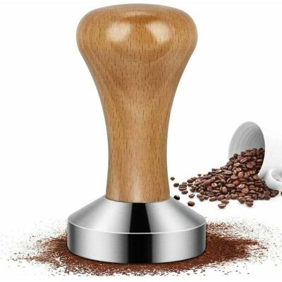 OEM Tasseur À Expresso Tigrezy En Acier Inoxydable Pour Machine À Expresso Barista, 51 Mm - Publicité OEM Tasseur À Expresso Tigrezy En Acier Inoxydable Pour Machine À Expresso Barista, 51 Mm - Publicité