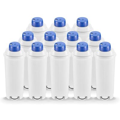 SANS MARQUE Filtre À Eau De Rechange Pour Machines À Café Delonghi Dlsc002, Compatible Avec Delonghi Dinamica, Magnifica S, Eletta Explorer, Etam Autentica Epam Et Ecam Series (12) - Publicité SANS MARQUE Filtre À Eau De Rechange Pour Machines À Café Delonghi Dlsc002, Compatible Avec Delonghi Dinamica, Magnifica S, Eletta Explorer, Etam Autentica Epam Et Ecam Series (12) - Publicité