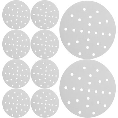 GRASSLIN Nuobesty Tapis De Cuisson Vapeur Rond 152 Cm En Papier Sulfurisé Alimentaire Perforé 400 Feuilles Pour Friteuse À Air Doublures Réutilisables Pour Paniers Vapeur Cuisson Uniforme'-'- - Publicité GRASSLIN Nuobesty Tapis De Cuisson Vapeur Rond 152 Cm En Papier Sulfurisé Alimentaire Perforé 400 Feuilles Pour Friteuse À Air Doublures Réutilisables Pour Paniers Vapeur Cuisson Uniforme'-'- - Publicité