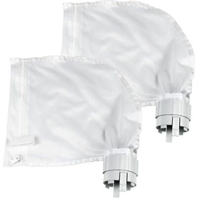 SCORPIO Lot De 2 Sacs Filtrants Pour Nettoyeur De Piscine Convient Pour Polaris360 Et 380 Nettoyeur De Piscine Design Zippé Et Réglable En Blanc - Publicité SCORPIO Lot De 2 Sacs Filtrants Pour Nettoyeur De Piscine Convient Pour Polaris360 Et 380 Nettoyeur De Piscine Design Zippé Et Réglable En Blanc - Publicité