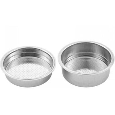OEM 2 Pièces 51mm Machines À Café En Acier Inoxydable Pressurisé Filtre Panier Poudre Panier Café Fond Porte-filtre Filtre-dou - Publicité OEM 2 Pièces 51mm Machines À Café En Acier Inoxydable Pressurisé Filtre Panier Poudre Panier Café Fond Porte-filtre Filtre-dou - Publicité