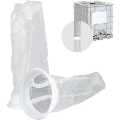Scotch 2 Pièces Filtre En Nylon Pour Cuve Ibc 25cm Réservoir Eau De Pluie Lavable Remplaçable Maille 200 - Publicité Scotch 2 Pièces Filtre En Nylon Pour Cuve Ibc 25cm Réservoir Eau De Pluie Lavable Remplaçable Maille 200 - Publicité
