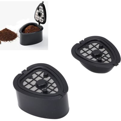 PELTOR Jeffergarden Capsule De Café Filtrante En Pp À Filtration Fine, Multifonctionnelle Et Réutilisable Pour St 9662 62 - Publicité PELTOR Jeffergarden Capsule De Café Filtrante En Pp À Filtration Fine, Multifonctionnelle Et Réutilisable Pour St 9662 62 - Publicité
