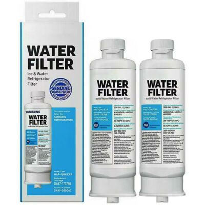 Scotch Genuine Filter For Refrigerator Water And Ice, Carbon Block Filtration For Clean, Clear Drinking Water, 6-month Life,haf-cin/exp,da97-17376b,da97-08006c,2 Pack - Publicité Scotch Genuine Filter For Refrigerator Water And Ice, Carbon Block Filtration For Clean, Clear Drinking Water, 6-month Life,haf-cin/exp,da97-17376b,da97-08006c,2 Pack - Publicité
