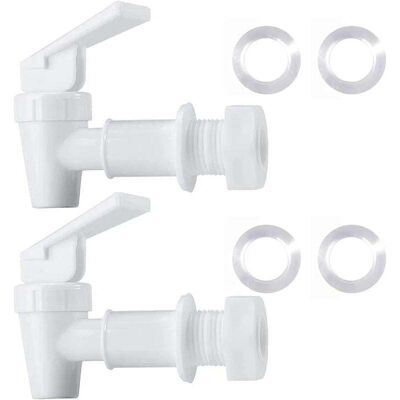 Scotch Robinet Eau Sans Bpa Plastique Rechange Comptoir Filtration Refroidisseur Carafe 2 Blancs - Publicité Scotch Robinet Eau Sans Bpa Plastique Rechange Comptoir Filtration Refroidisseur Carafe 2 Blancs - Publicité