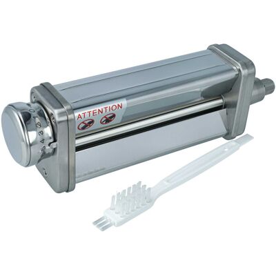 Vhbw Machine À Pâtes Remplacement Pour Kitchenaid 5ksmpsa Pour Robot De Cuisine - Rouleau À Pâtes + Brosse, Acier Inox - Publicité Vhbw Machine À Pâtes Remplacement Pour Kitchenaid 5ksmpsa Pour Robot De Cuisine - Rouleau À Pâtes + Brosse, Acier Inox - Publicité