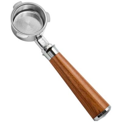 ABYSSE Espresso Bottomless Porte-filtre 51mm Compatible Avec Delonghi Dedica Machine À Café Smeg, Acier Inoxydable - Publicité ABYSSE Espresso Bottomless Porte-filtre 51mm Compatible Avec Delonghi Dedica Machine À Café Smeg, Acier Inoxydable - Publicité