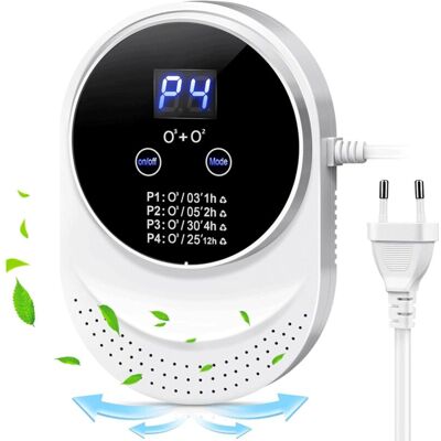 ACKERMAN Générateur D'Ozone Purificateur D'Air, Générateur D'Ion Négatif, Stérilisateur D'Odeurs, Ioniseur D'Air Pour Chambre, Salle De Bain, Cuisine, Animaux Domestiques, Formaldéhyde, Odeur, Voiture - Publicité ACKERMAN Générateur D'Ozone Purificateur D'Air, Générateur D'Ion Négatif, Stérilisateur D'Odeurs, Ioniseur D'Air Pour Chambre, Salle De Bain, Cuisine, Animaux Domestiques, Formaldéhyde, Odeur, Voiture - Publicité