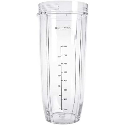 Melissa Gobelet Mélangeur Compatible Avec Ninja, Gobelet For Extracteur De Jus Grande Capacité 950 Ml, Ensemble De Pièces De Rechange For Mélangeurs(32oz) - Publicité Melissa Gobelet Mélangeur Compatible Avec Ninja, Gobelet For Extracteur De Jus Grande Capacité 950 Ml, Ensemble De Pièces De Rechange For Mélangeurs(32oz) - Publicité