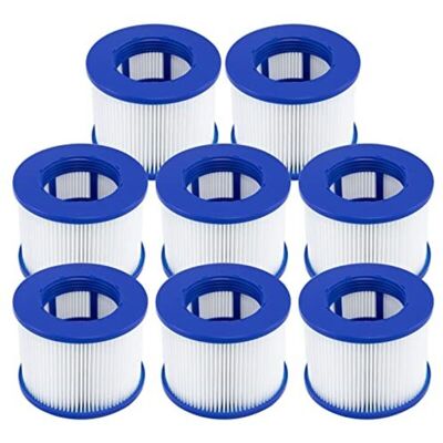 Scotch Filtre Spa A Visser, Cartouche Filtrante Pour Clever Spa,filtre 75 X 100 Mm,cartouche Filtrante Pour Spa, 8pcs - Publicité Scotch Filtre Spa A Visser, Cartouche Filtrante Pour Clever Spa,filtre 75 X 100 Mm,cartouche Filtrante Pour Spa, 8pcs - Publicité